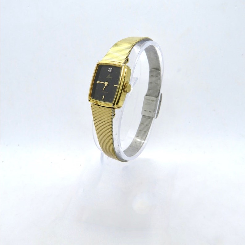 Vtg Gold Lorus Quartz Ladies Watch